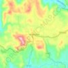 Mappa topografica Mandangad, altitudine, rilievo