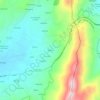 Mappa topografica Vilachá, altitudine, rilievo