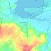 Mappa topografica Gouerven, altitudine, rilievo