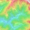 Mappa topografica Volegno, altitudine, rilievo