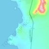 Mappa topografica Las Tacas, altitudine, rilievo