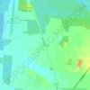 Mappa topografica Las Vegas, altitudine, rilievo