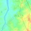 Mappa topografica Gotma, altitudine, rilievo