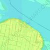 Mappa topografica Yahapé, altitudine, rilievo