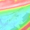Mappa topografica Muir, altitudine, rilievo