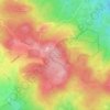 Mappa topografica Wegenerskopf, altitudine, rilievo