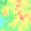 Mappa topografica Antioch, altitudine, rilievo