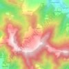 Mappa topografica Hartola, altitudine, rilievo