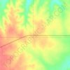 Mappa topografica Winscott, altitudine, rilievo