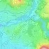 Mappa topografica Les Éculées, altitudine, rilievo
