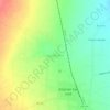 Mappa topografica Laguna Seca, altitudine, rilievo