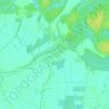 Mappa topografica San Matteo delle Chiaviche, altitudine, rilievo