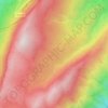 Mappa topografica Ghivine, altitudine, rilievo