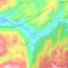 Mappa topografica Scopoli, altitudine, rilievo