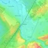 Mappa topografica Melreux, altitudine, rilievo