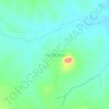 Mappa topografica Ndonyo Uasin, altitudine, rilievo
