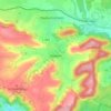 Mappa topografica Wahlen, altitudine, rilievo