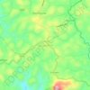Mappa topografica Vaduvanchal, altitudine, rilievo