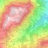 Mappa topografica Cà Tadè, altitudine, rilievo