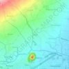 Mappa topografica Pawa, altitudine, rilievo