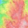 Mappa topografica La Forêt, altitudine, rilievo