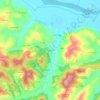 Mappa topografica Sulpiano, altitudine, rilievo