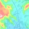 Mappa topografica El Melón, altitudine, rilievo