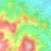 Mappa topografica Le Couvent, altitudine, rilievo