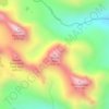 Mappa topografica Mount Silex, altitudine, rilievo