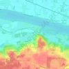 Mappa topografica Gohier, altitudine, rilievo