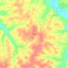Mappa topografica Sunrise, altitudine, rilievo