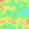Mappa topografica Braunlauf, altitudine, rilievo