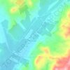 Mappa topografica La Perlilla, altitudine, rilievo