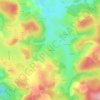 Mappa topografica Le Plessis, altitudine, rilievo