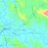 Mappa topografica Lalam, altitudine, rilievo