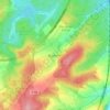 Mappa topografica Bücheloh, altitudine, rilievo