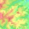Mappa topografica Saint-Nazaire, altitudine, rilievo
