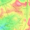 Mappa topografica Low Crompton, altitudine, rilievo