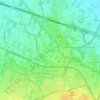 Mappa topografica Cavazzoli, altitudine, rilievo