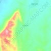 Mappa topografica Arroyo Seco, altitudine, rilievo