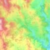 Mappa topografica Bois-Combet, altitudine, rilievo