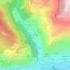 Mappa topografica Perrianaz, altitudine, rilievo