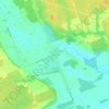 Mappa topografica Hammond, altitudine, rilievo