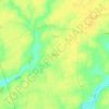Mappa topografica Sermaise, altitudine, rilievo