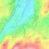 Mappa topografica Villaraboud, altitudine, rilievo