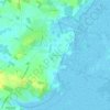 Mappa topografica Le Clos d'Orange, altitudine, rilievo