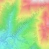 Mappa topografica Plassa, altitudine, rilievo