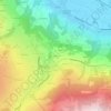 Mappa topografica Prairy, altitudine, rilievo