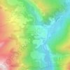 Mappa topografica Le Grach Bas, altitudine, rilievo