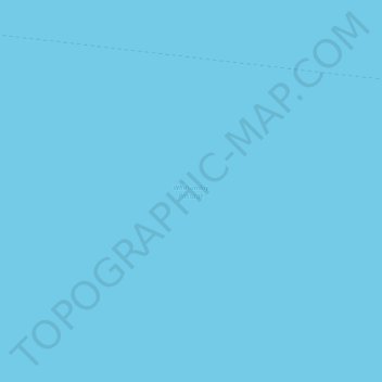 Mappa topografica Whitsunday Passage, altitudine, rilievo